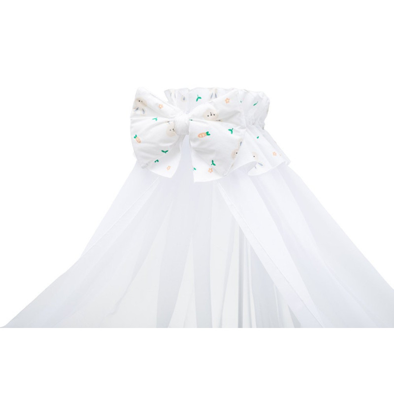 Постільна білизна Babyroom Gold RG-08 білий кролики з морквою 681899