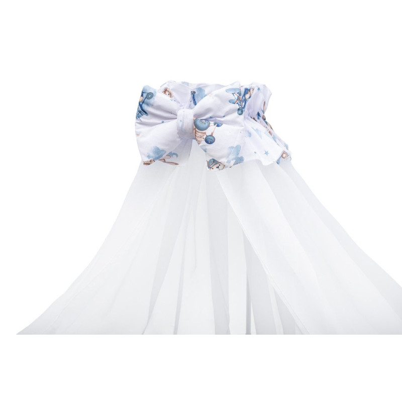 Постільна білизна Babyroom Gold RG-08 білий ведмедики на літаку 681900