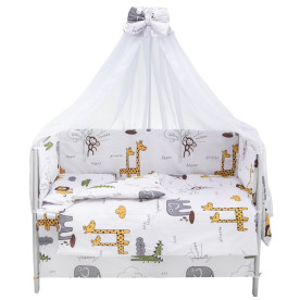 Постільна білизна Babyroom Gold RG-08 білий сафарі 681902
