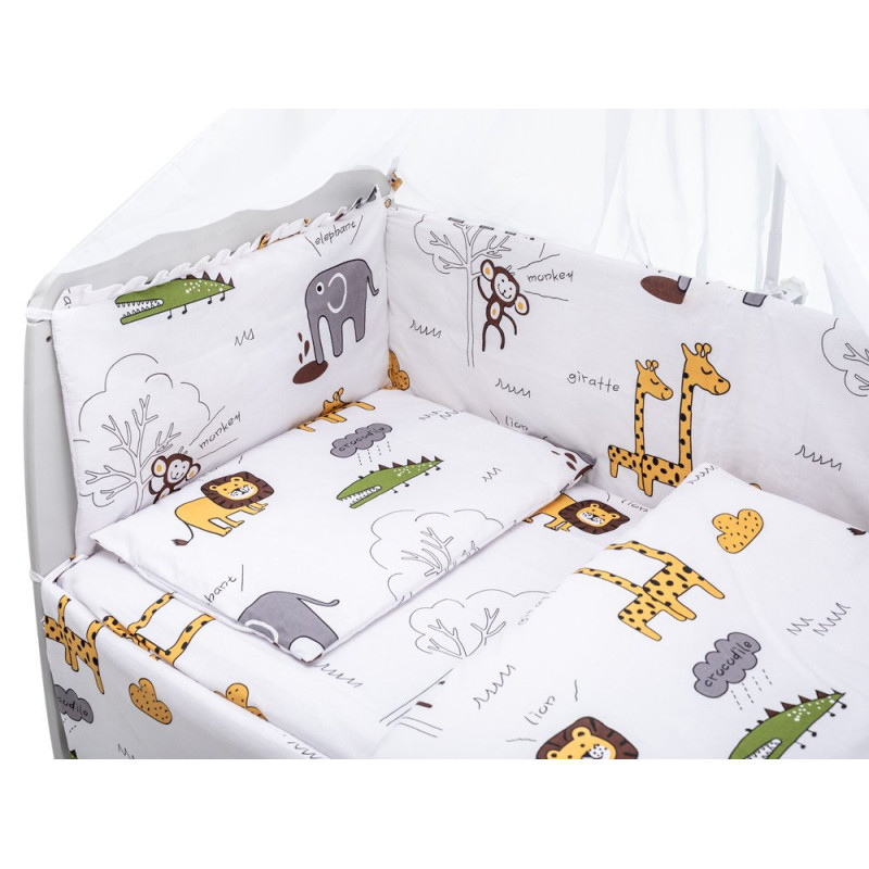 Постільна білизна Babyroom Gold RG-08 білий сафарі 681902