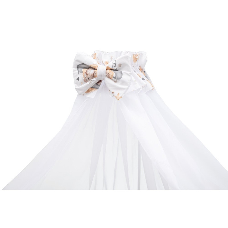 Постільна білизна Babyroom Gold RG-08 білий ведмедики на місяці 681905