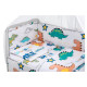 Постільна білизна Babyroom Gold RG-08 білий динозаврики 681907