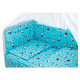 Постільна білизна Babyroom Gold RG-08 блакитний пандочки 681909