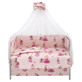 Постільна білизна Babyroom Gold RG-08 бежевий принцеса з собачкою 681911