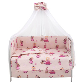 Постільна білизна Babyroom Gold RG-08 бежевий принцеса з собачкою 681911