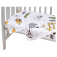 Постільна білизна Babyroom Gold RG-08 білий африка 681918