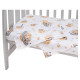 Постільна білизна Babyroom Gold RG-08 білий ведмедики на місяці 681920