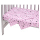 Постільна білизна Babyroom Gold RG-08 рожевий зірочки