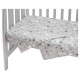 Постільна білизна Babyroom Gold RG-08 сірий зірочки