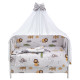 Постільна білизна Babyroom Gold RG-08 сірий африка 681934