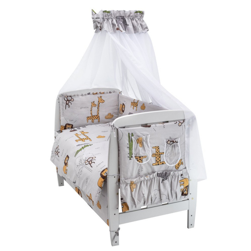 Постільна білизна Babyroom Gold RG-08 сірий африка 681934