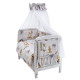 Постільна білизна Babyroom Gold RG-08 сірий африка 681934