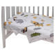 Постільна білизна Babyroom Gold RG-08 сірий африка 681938