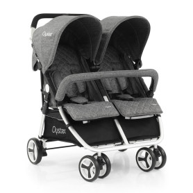 Прогулянкові коляски для двійні BabyStyle Oyster Twin Mercury