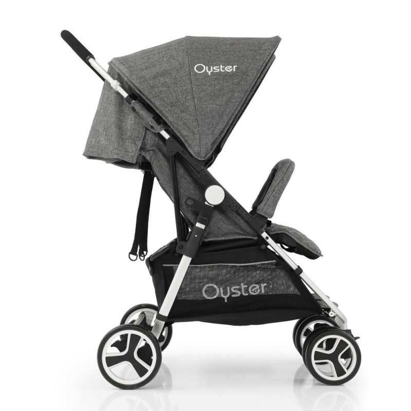 Прогулянкові коляски для двійні BabyStyle Oyster Twin Mercury