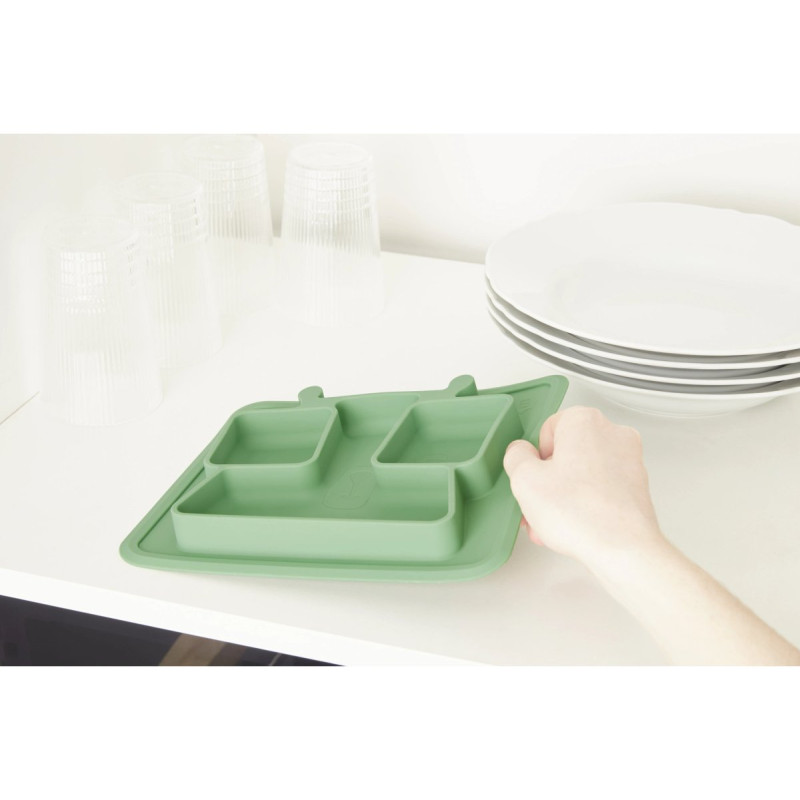 Тарілка Badabulle Тарілка-килимок секційна