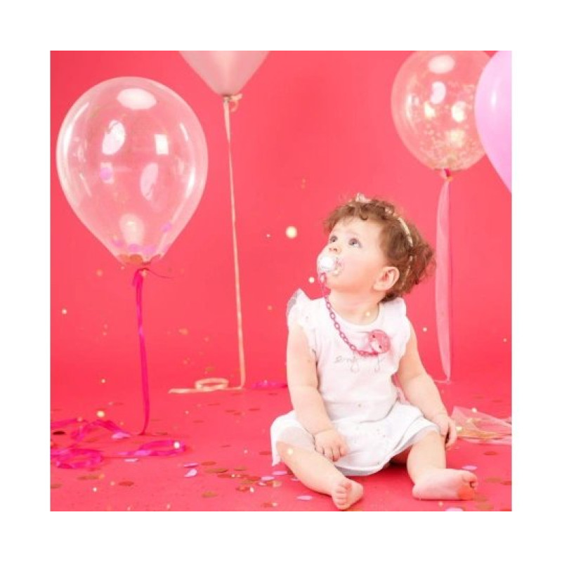 Кліпса Badabulle для пустушок Girl feathers