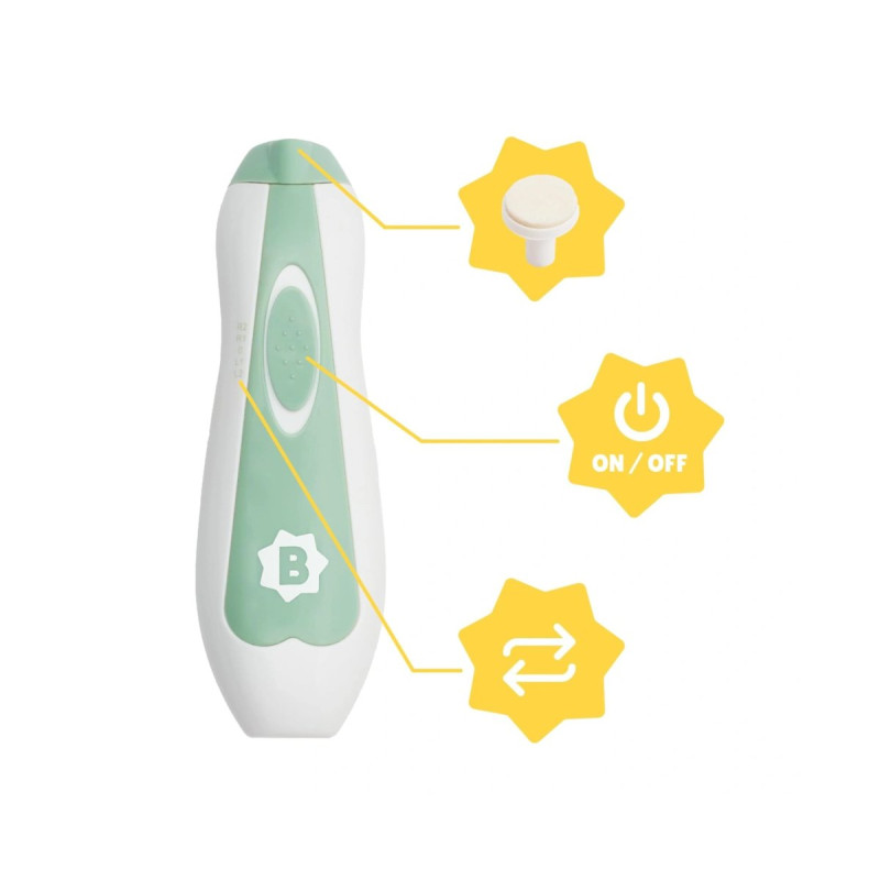 Пилочка для нігтів Badabulle Електрична