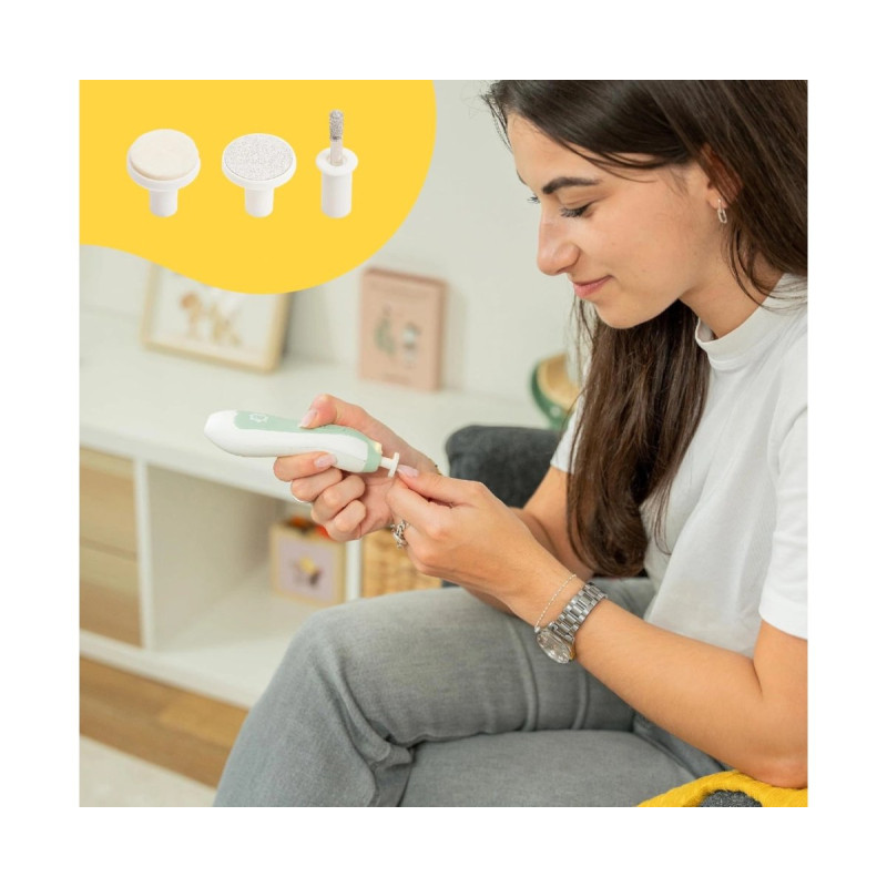 Пилочка для нігтів Badabulle Електрична