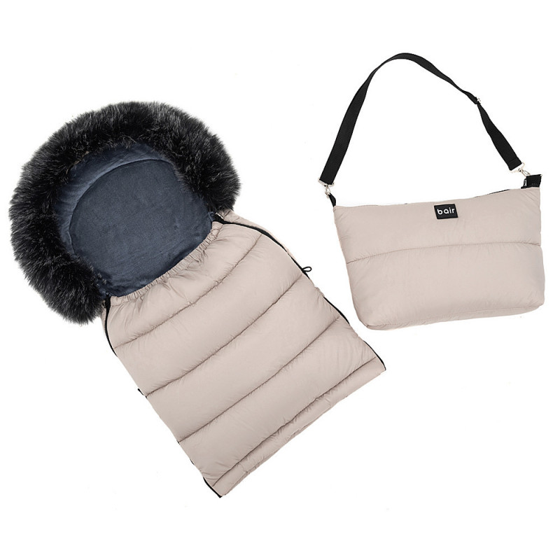 Конверт Bair Зимовий Arctic з подовженням капучино