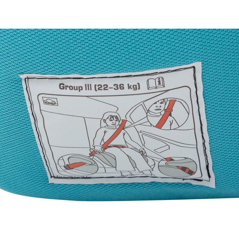 Бустер Bair Yota 22-36 кг DY2928 бірюзовий / темно-бірюзовий