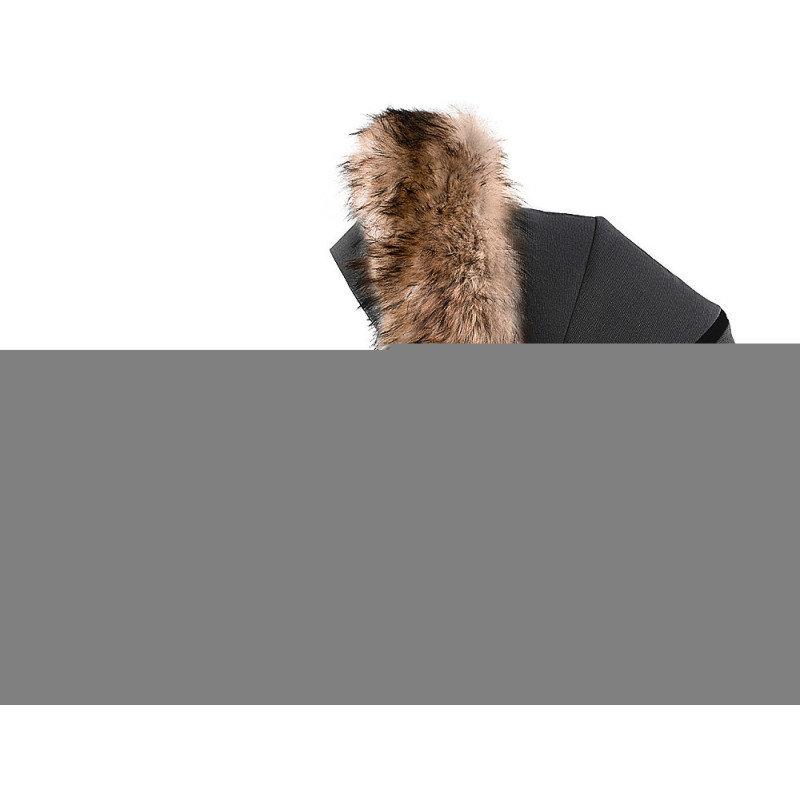 Хутро на капюшон Bair Hood Fur brown коричневий