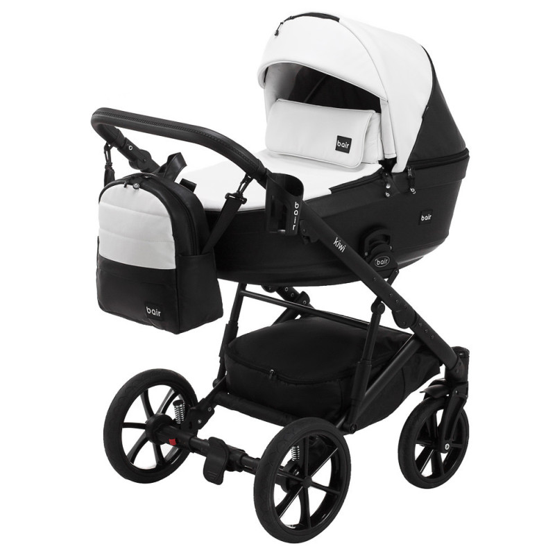 Універсальна коляска 2 в 1 Bair Kiwi ECO білий
