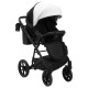 Універсальна коляска 2 в 1 Bair Kiwi ECO білий