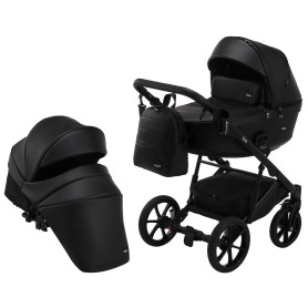 Універсальна коляска 2 в 1 Bair Kiwi ECO чорне