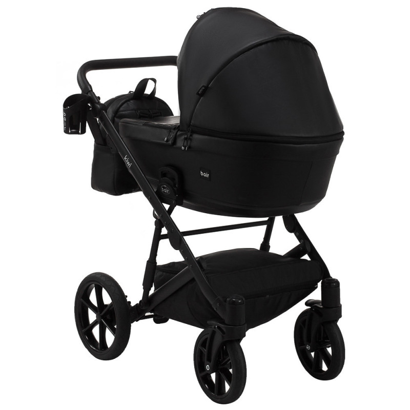 Універсальна коляска 2 в 1 Bair Kiwi ECO чорне