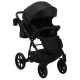 Універсальна коляска 2 в 1 Bair Kiwi ECO чорне
