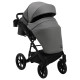Універсальна коляска 2 в 1 Bair Kiwi ECO сірий