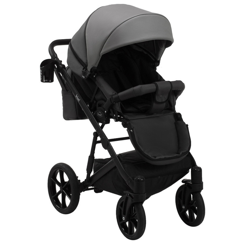 Універсальна коляска 2 в 1 Bair Kiwi ECO сірий