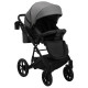 Універсальна коляска 2 в 1 Bair Kiwi ECO сірий