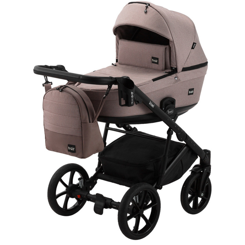 Універсальна коляска 2 в 1 Bair Kiwi Soft коричневий