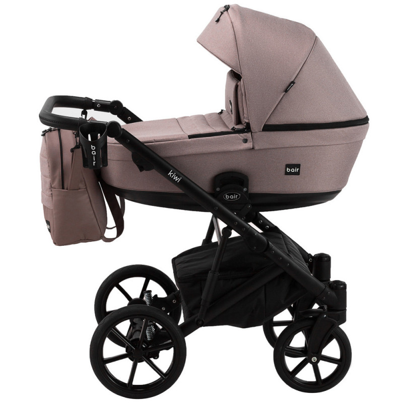 Універсальна коляска 2 в 1 Bair Kiwi Soft коричневий