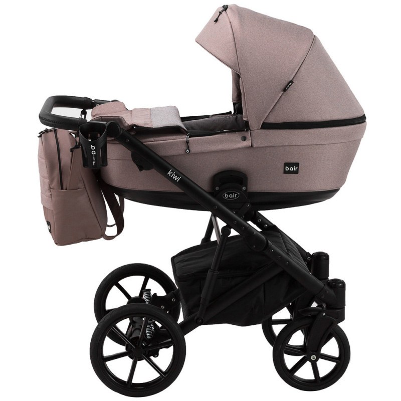 Універсальна коляска 2 в 1 Bair Kiwi Soft коричневий