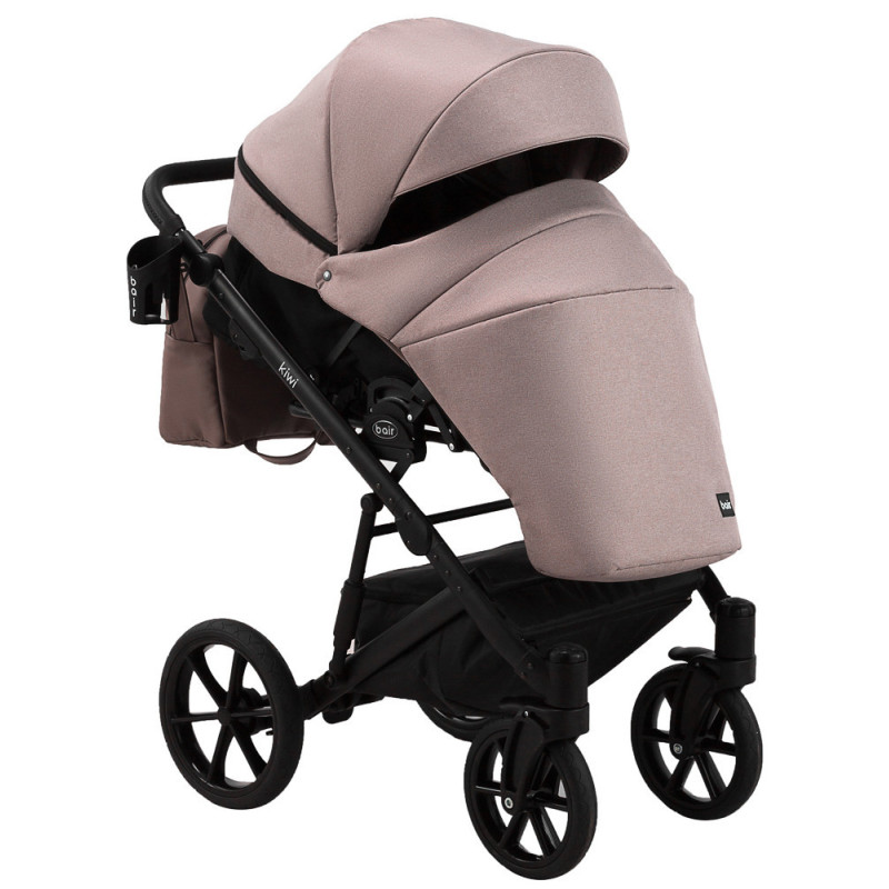Універсальна коляска 2 в 1 Bair Kiwi Soft коричневий