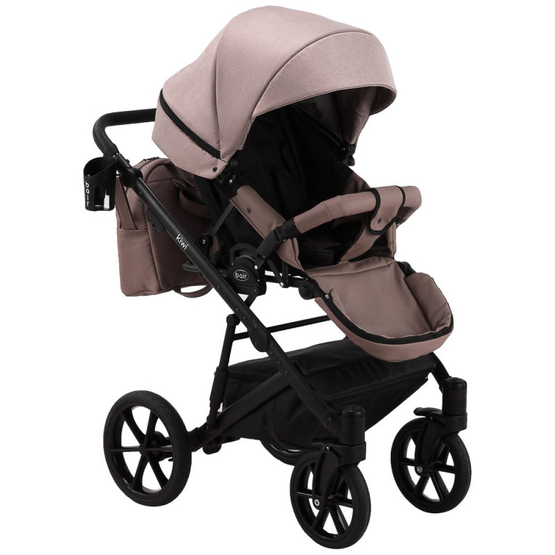 Універсальна коляска 2 в 1 Bair Kiwi Soft коричневий