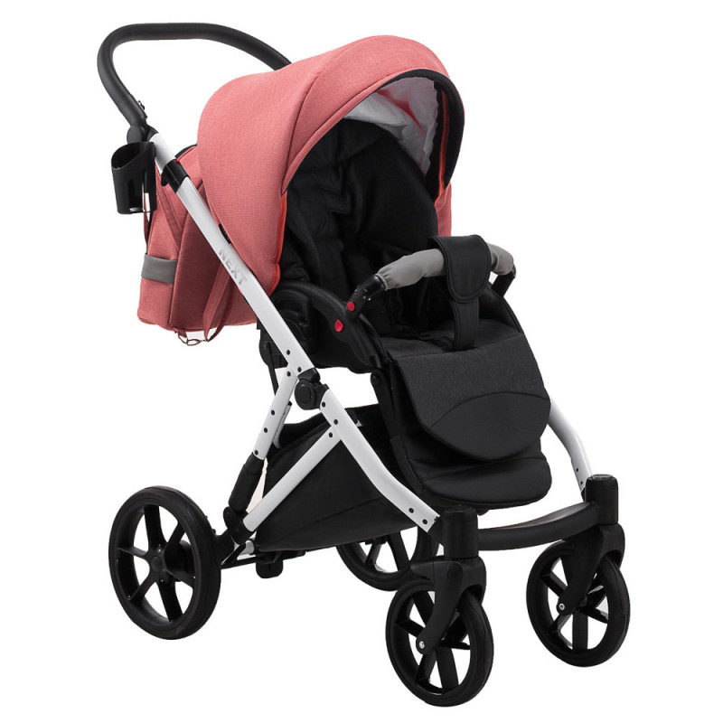 Універсальна коляска 2 в 1 Bair Next White ECO білий 625546