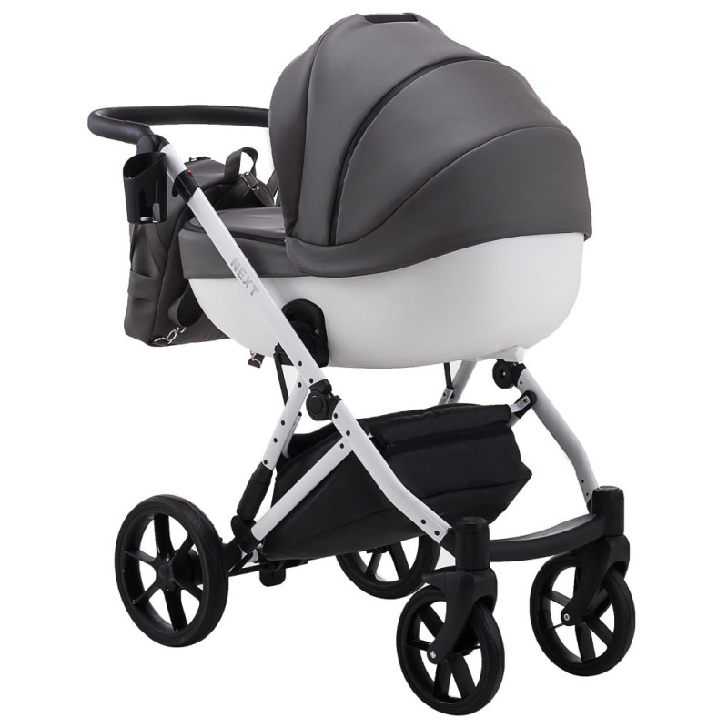 Універсальна коляска 2 в 1 Bair Next White ECO білий 625568