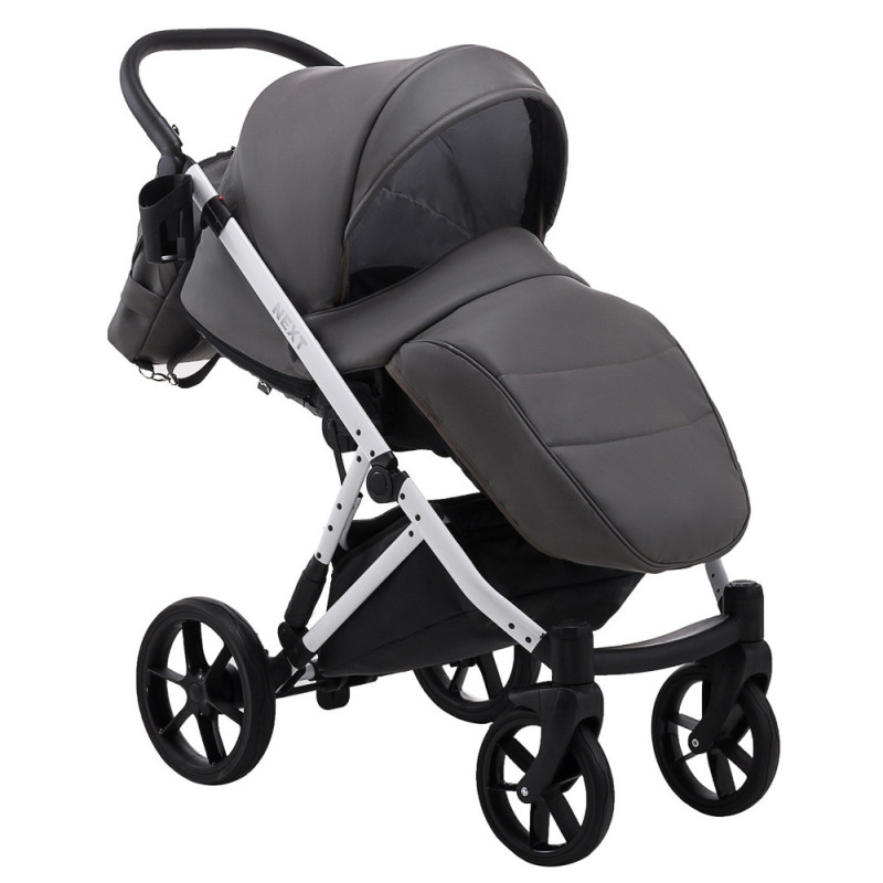 Універсальна коляска 2 в 1 Bair Next White ECO білий 625568