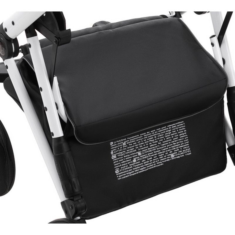 Універсальна коляска 2 в 1 Bair Next White ECO білий 625568