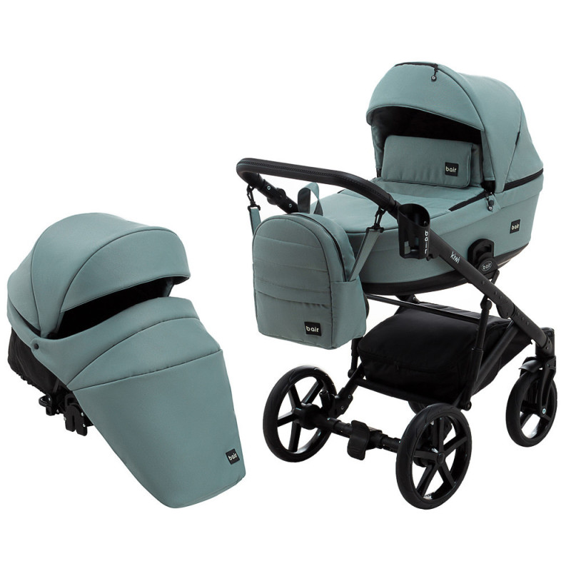 Універсальна коляска 2 в 1 Bair Kiwi Soft bks-028 нефрит