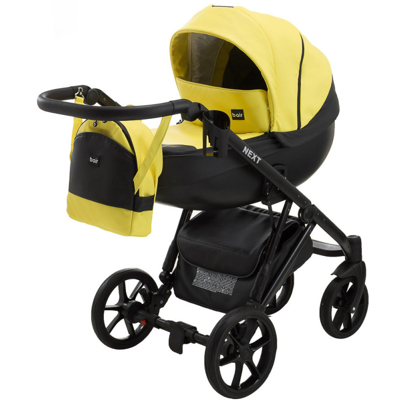 Універсальна коляска 2 в 1 Bair Next ECO 27 жовтий