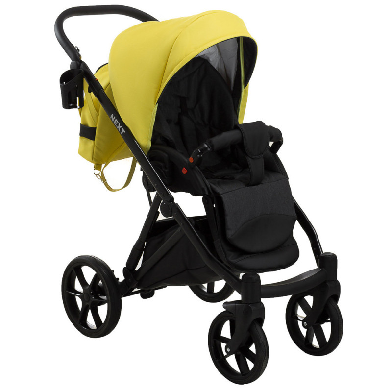 Універсальна коляска 2 в 1 Bair Next ECO 27 жовтий