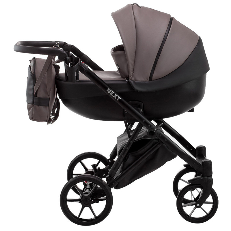 Універсальна коляска 2 в 1 Bair Next ECO 35 темний капучино