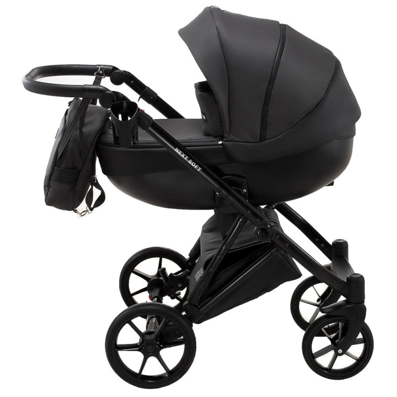 Універсальна коляска 2 в 1 Bair Next Soft графіт