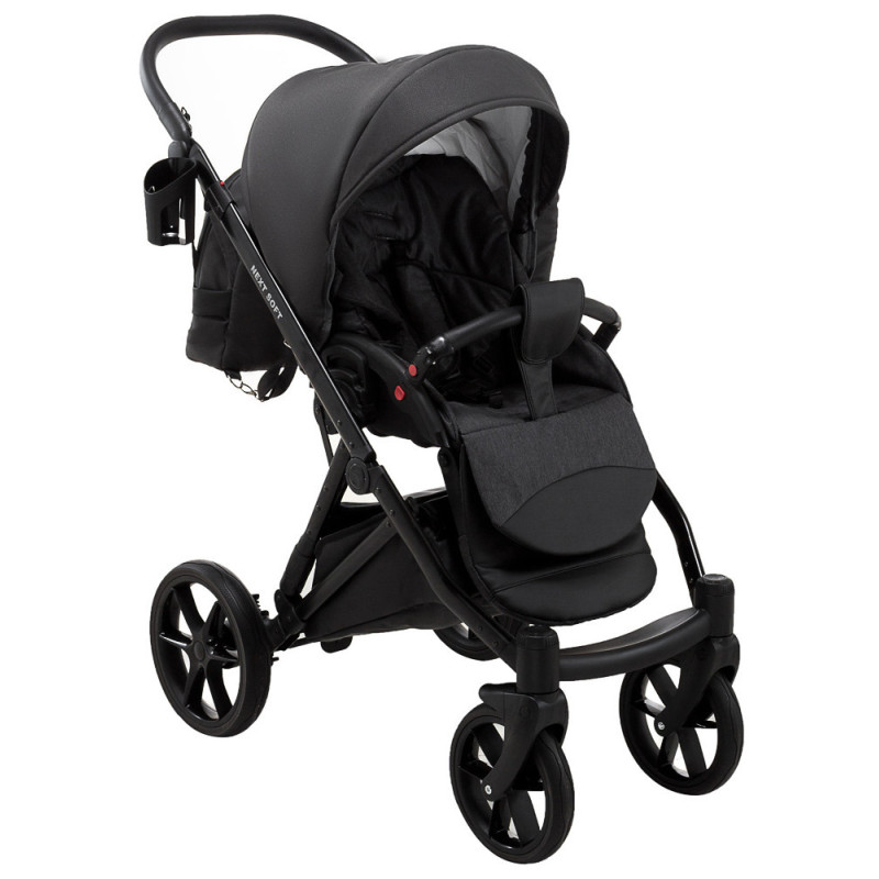 Універсальна коляска 2 в 1 Bair Next Soft графіт