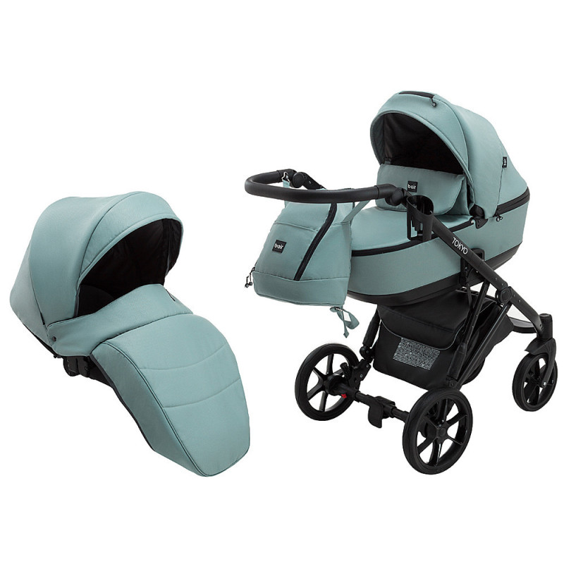 Універсальна коляска 2 в 1 Bair Tokyo Soft 29 нефрит